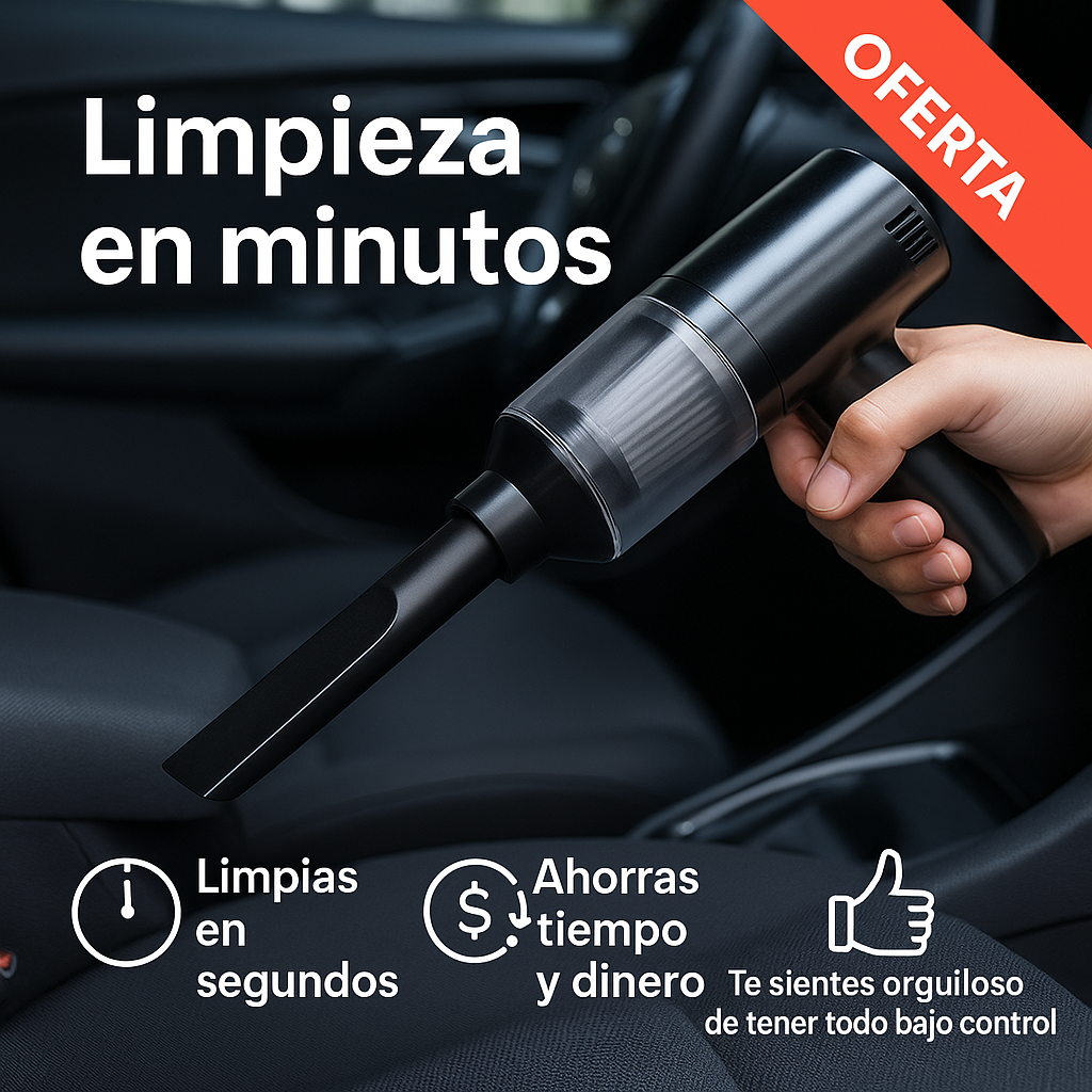 LimpiaXpress™ - Mini Aspiradora